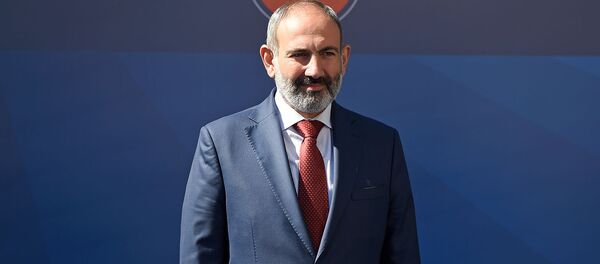 Премьер-министр Армении Никол Пашинян перед началом заседания Высшего Евразийского Экономического Совета (1 октября 2019). Еревaн - Sputnik Արմենիա