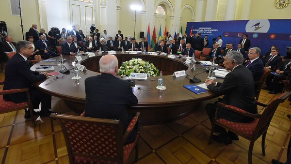 Расширенное заседание Высшего Евразийского Экономического Совета (1 октября 2019). Еревaн - Sputnik Армения
