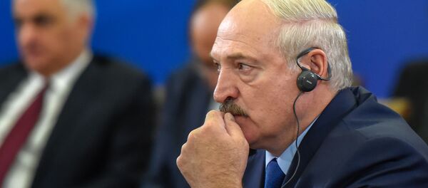 Президент Беларуси Александр Лукашенко во время расширенного заседания Высшего Евразийского Экономического Совета Президент Беларуси Александр Лукашенко во время расширенного заседания Высшего Евразийского Экономического Совета - Sputnik Армения