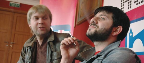 Актеры Миша Галустян и Сергей Светлаков (проект Наша Russia). - Sputnik Արմենիա