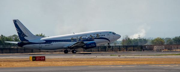 Самолет авиакомпании SCAT в аэропорту Звартноц - Sputnik Արմենիա