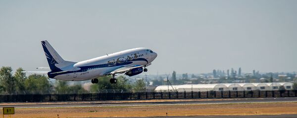 Самолет авиакомпании SCAT в аэропорту Звартноц - Sputnik Արմենիա