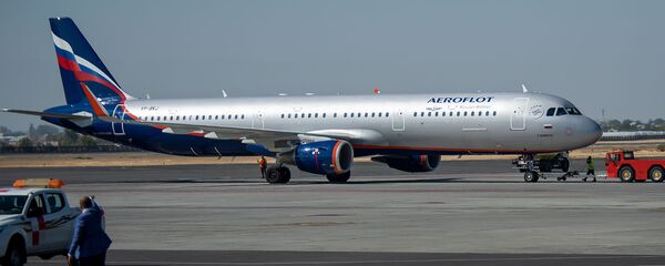 Самолет авиакомпаний Аэрофлот в аэропорту Звартноц - Sputnik Արմենիա