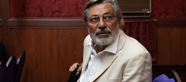 Актер Александр Хачатрян на обсуждении фильма Каньон подавленных сказок (2 октября 2019). Еревaн Актер Александр Хачатрян на обсуждении фильма Каньон подавленных сказок (2 октября 2019). Еревaн - Sputnik Արմենիա