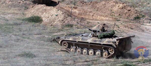 Военные учения Армии Обороны Карабаха Военные учения Армии Обороны Карабаха - Sputnik Армения