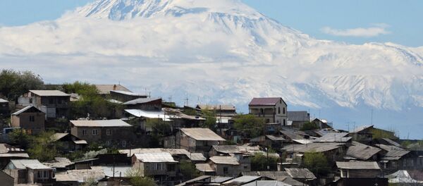 Гора Арарат со стороны Армении - Sputnik Արմենիա