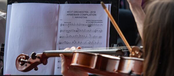 Репетиция оркестра WCIT перед концертом - Sputnik Արմենիա