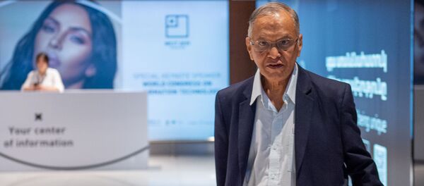Визит спикера WCIT 2019 Нараяны Мурти в Ереван (5 октября 2019). Звартноц - Sputnik Արմենիա