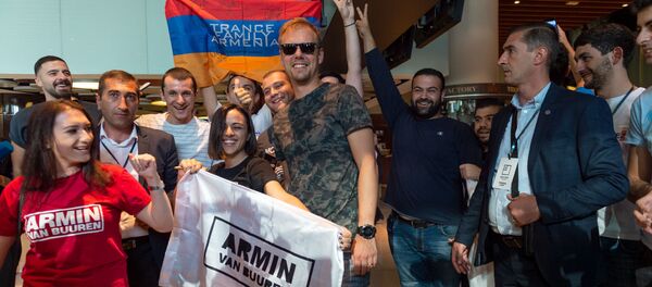 Визит Армина ван Бюрена в Ереван (6 октября 2019). Звартноц - Sputnik Արմենիա