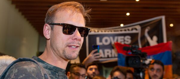 Визит Армина ван Бюрена в Ереван (6 октября 2019). Звартноц - Sputnik Армения