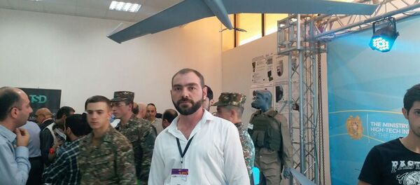 Давид Галоян, директор компании по разработке беспилотников Davaro - Sputnik Արմենիա