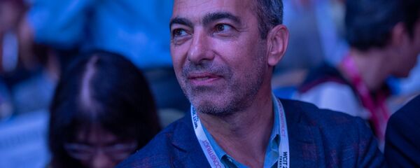 Юрий Джоркаефф на церемонии открытия WCIT 2019 (7 октября 2019). Еревaн - Sputnik Արմենիա