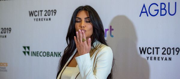 Ким Кардашьян посетила форум WCIT 2019 (8 октября 2019). Ереван - Sputnik Արմենիա