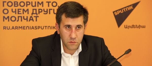 Соучредитель общественной организации Правовой путь Рубен Меликян - Sputnik Армения