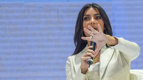 Ким Кардашьян на форуме WCIT 2019 (8 октября 2019). Ереван - Sputnik Армения