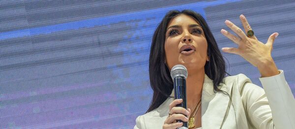 Ким Кардашьян на форуме WCIT 2019 (8 октября 2019). Ереван - Sputnik Արմենիա