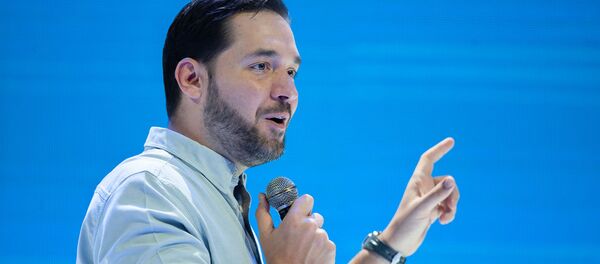 Алексис Оганян на форуме WCIT 2019 (8 октября 2019). Ереван - Sputnik Արմենիա