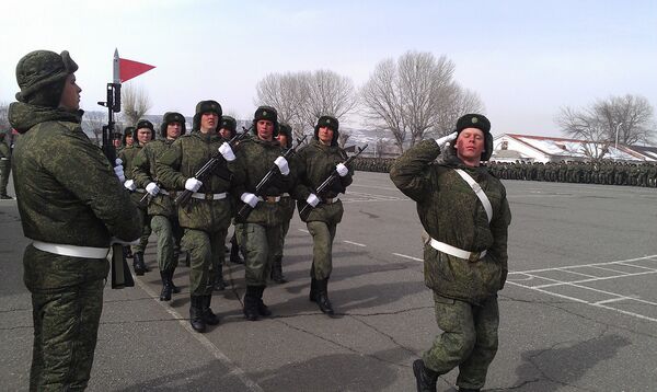 День защитника Отечества в Гюмри День защитника Отечества в Гюмри - Sputnik Արմենիա