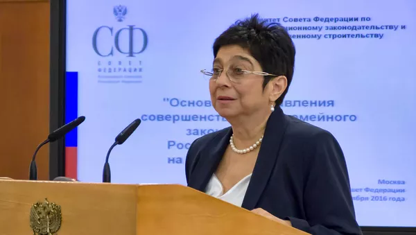 Руководитель Общероссийской общественной организации защиты семьи «Родительское Всероссийское Сопротивление» Мария Мамиконян - Sputnik Армения