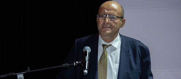 Карен Варданян на Гала ужине и церемонии награждения участников форума WCIT 2019 (8 октября 2019). Еревaн - Sputnik Արմենիա