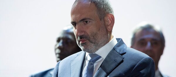 Премьер-министр Никол Пашинян на Гала ужине и церемонии награждения участников форума WCIT 2019 (8 октября 2019). Еревaн - Sputnik Արմենիա