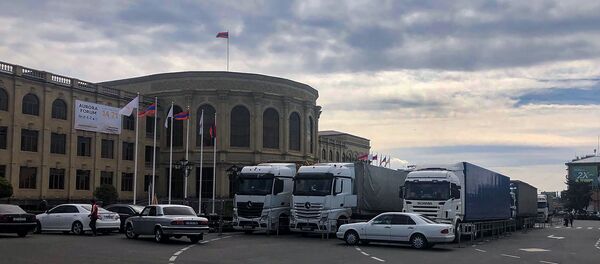 Подготовительные работы форума Аврора в Гюмри Подготовительные работы форума Аврора в Гюмри - Sputnik Արմենիա