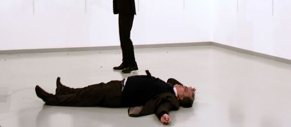 Убийство посла России в Турции Андрея Карлова (19 декабря 2016). Анкара - Sputnik Армения