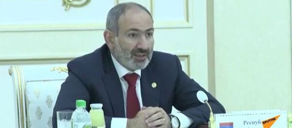 Речь премьер-министра Армении Никола Пашиняна на заседании Совета СНГ - Sputnik Армения