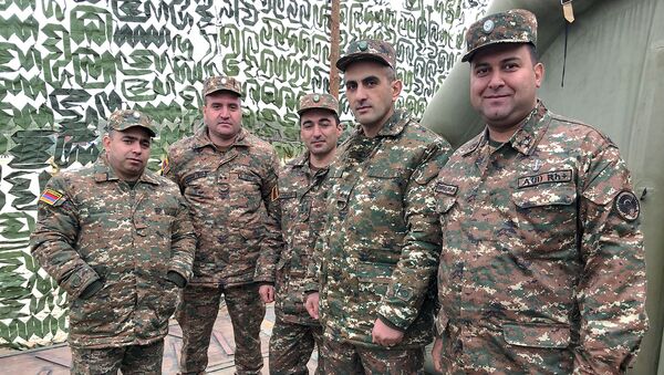 Армянские военные о маневрах Эшелон - Sputnik Армения