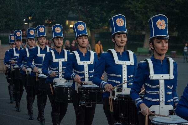 Թմբկահարների շոու Երևանում. «Yerevan Drums»-ը նշում է 10-ամյակը. տեսանյութ - Sputnik Արմենիա