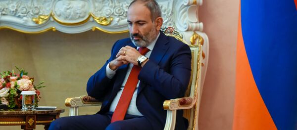 Официальный визит премьер-министра Грузии Георгия Гахария в Армению (15 октября 2019). Еревaн - Sputnik Армения