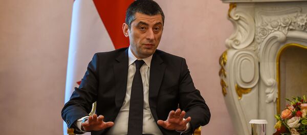 Официальный визит премьер-министра Грузии Георгия Гахария в Армению (15 октября 2019). Еревaн - Sputnik Армения