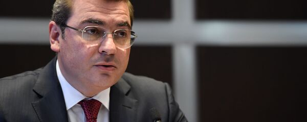 Пресс-конференция председателя Комитета государственных доходов Армении Давида Ананяна (16 октября 2019). Еревaн - Sputnik Արմենիա