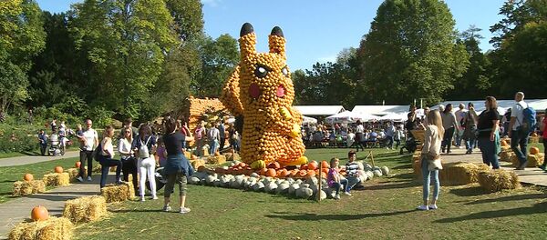 Гигантская тыква и овощные скульптуры - Sputnik Արմենիա