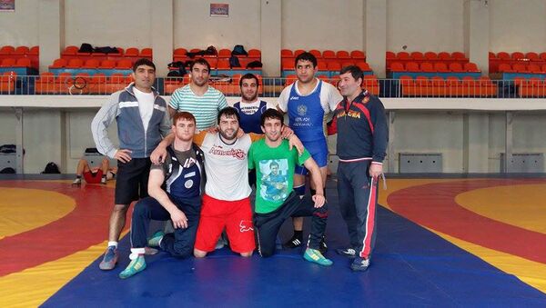 Национальная сборная Армении по вольной борьбе - Sputnik Армения