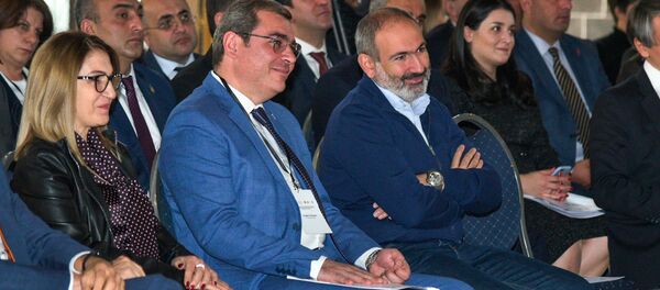 Премьер-министр Никол Пашинян принял участие в «Семинаре по стратегическому планированию» в Гюмри, организованном Комитетом государственных доходов Премьер-министр Никол Пашинян принял участие в «Семинаре по стратегическому планированию» в Гюмри, организованном Комитетом государственных доходов - Sputnik Армения