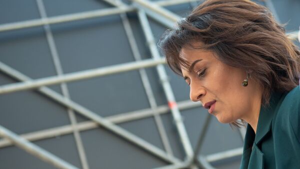Анна Акопян выступает на фестивале «Ararat Challenge» - Sputnik Արմենիա