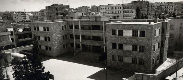 Армянская школа Карен Йеппе в Алеппо, 1973 год Армянская школа Карен Йеппе в Алеппо, 1973 год - Sputnik Արմենիա