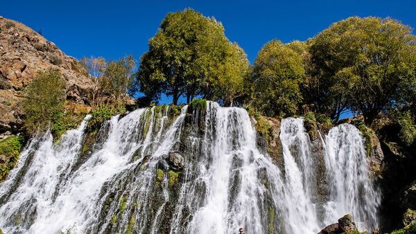 Шакинский водопад в Армении. - Sputnik Армения