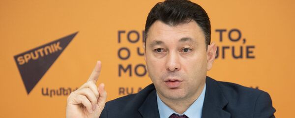 Пресс-конференция Эдуарда Шармазанова (20 октября 2019). Еревaн - Sputnik Արմենիա
