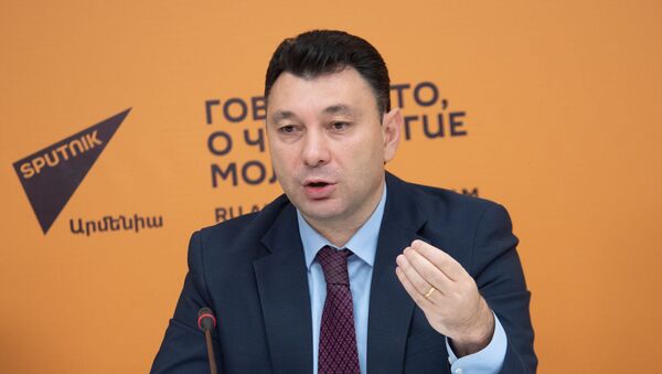 Пресс-конференция Эдуарда Шармазанова (20 октября 2019). Еревaн - Sputnik Արմենիա