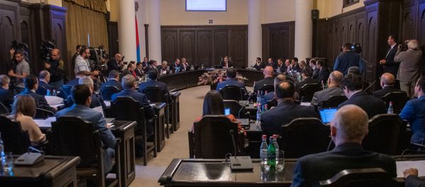Заседание правительства Армении (24 октября 2019). Еревaн - Sputnik Արմենիա