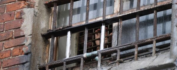 Заключенный смотрит в окно. Архивное фото - Sputnik Արմենիա