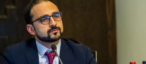 Вице-премьер Тигран Авинян на заседании правительства Армении (24 октября 2019). Еревaн - Sputnik Армения