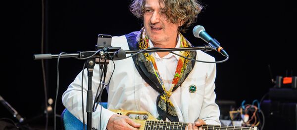 Сербский музыкант и композитор Горан Брегович выступает на концерте в Государственном Кремлевском Дворце - Sputnik Армения