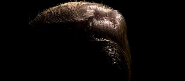 Президент США Дональд Трамп во время пресс-конференции с президентом Румынии Клаусом Йоханнисом в Розовом саду Белого дома (9 июня 2017). Вашингтон - Sputnik Արմենիա