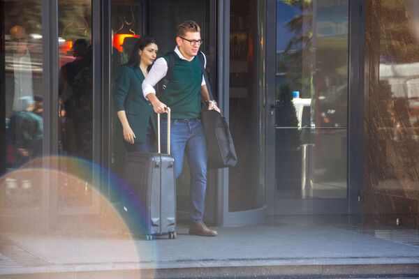 Эвакуация в гостинице Hyatt Place (29 октября 2019). Еревaн Эвакуация в гостинице Hyatt Place (29 октября 2019). Еревaн - Sputnik Армения