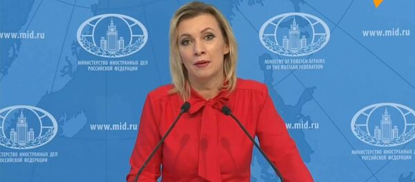 Мария Захарова проводит еженедельный брифинг - Sputnik Արմենիա