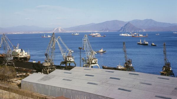 Торговый порт, Находка - Sputnik Արմենիա
