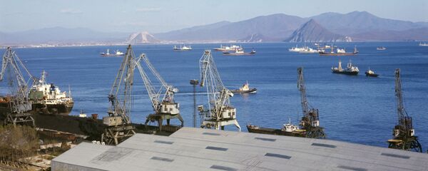 Торговый порт, Находка - Sputnik Армения